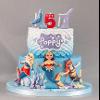 Superhero mermaids cake. Price band DD