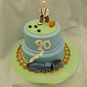 🍒 Elegant 90th Birthday Cake... - Cakes & Bakes by Astrid.R | Facebook